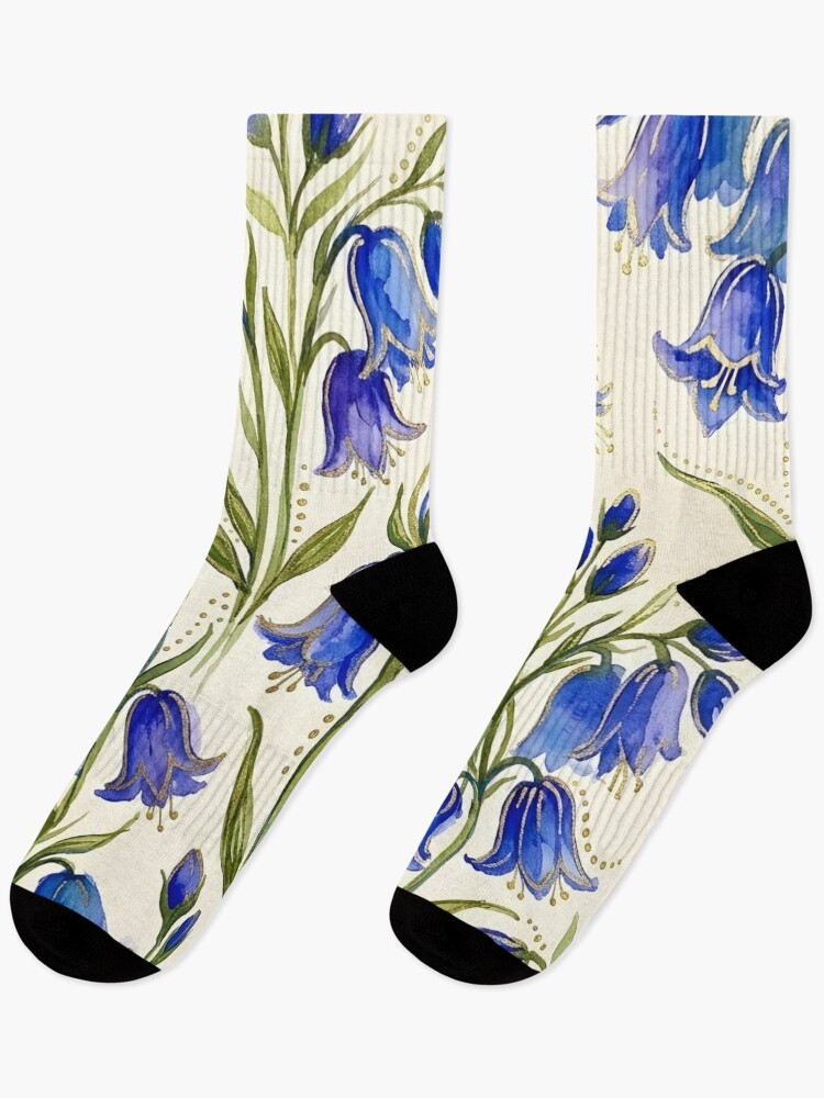Thumbnail 1 of 5, Socks, Bluebell designed and sold by GraphicsClub.