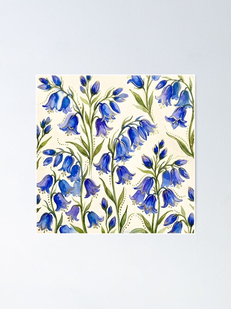 Thumbnail 1 of 3, Poster, Bluebell designed and sold by GraphicsClub.