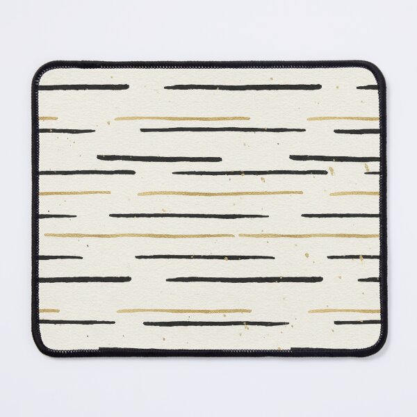 Item preview, Minimalist Gold Foil Abstract Dash Pattern designed and sold by wissal.studio.