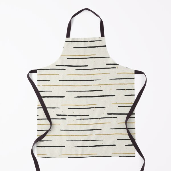 Item preview, Minimalist Gold Foil Abstract Dash Pattern designed and sold by wissal.studio.