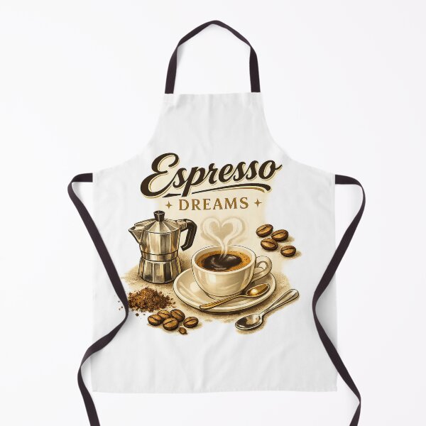 Item preview, Espresso Dreams Vintage Coffee Aesthetic Art designed and sold by MIArt Studio.