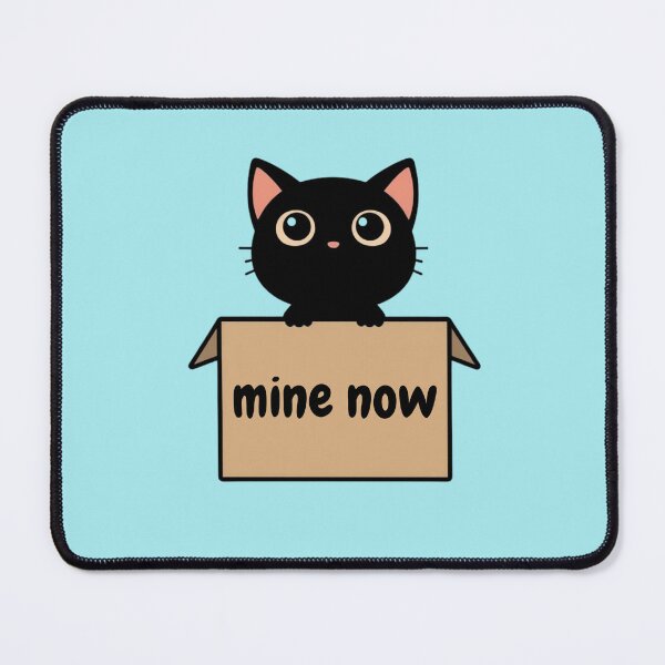 Item preview, Mine Now Box Cat designed and sold by AdicretorDesign.