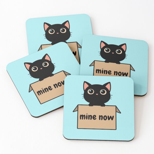 Item preview, Mine Now Box Cat designed and sold by AdicretorDesign.