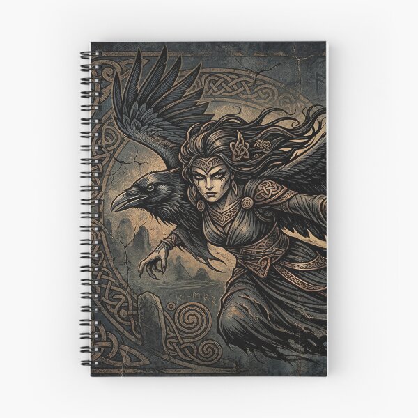 Item preview, The Morrigan - Irish Mythology Celtic Folkore Ireland History designed and sold by VikingRunes.
