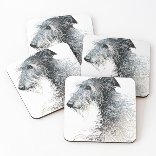 Item preview, Scottish colorful deerhound designed and sold by aghnadarragh.