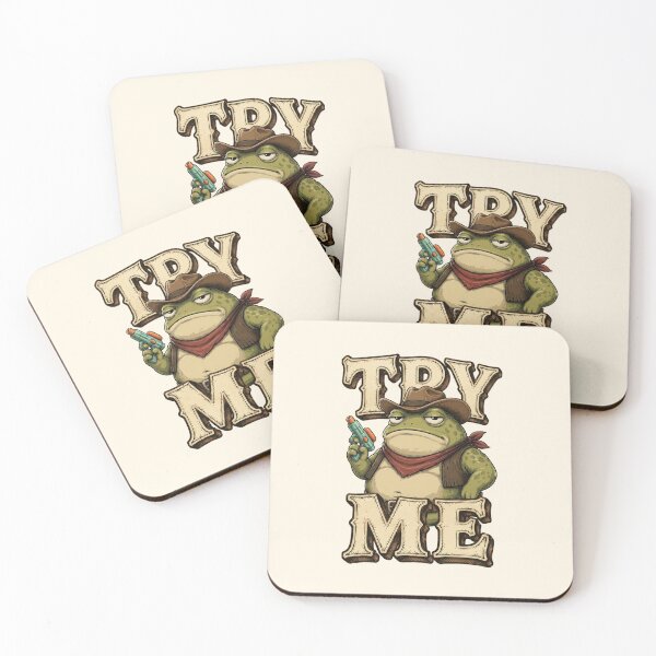 Item preview, Try Me Cowboy Frog designed and sold by olosra.