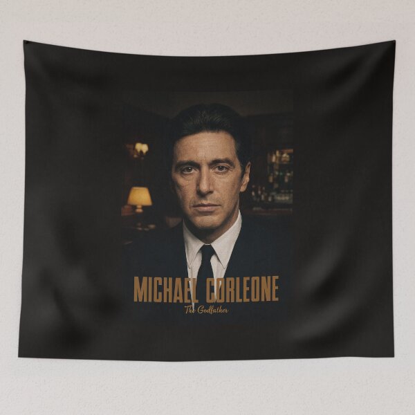 Item preview, Michael Corleone The Godfather Poster designed and sold by Enea Kelo.