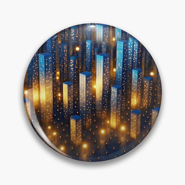 Item preview, Aetherial Midnight City Abstract designed and sold by CustomHDman.