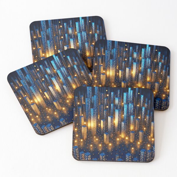 Item preview, Aetherial Midnight City Abstract designed and sold by CustomHDman.