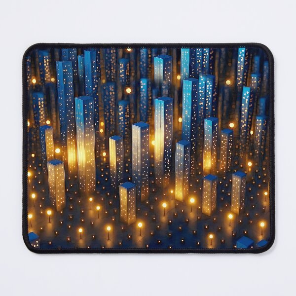 Item preview, Aetherial Midnight City Abstract designed and sold by CustomHDman.