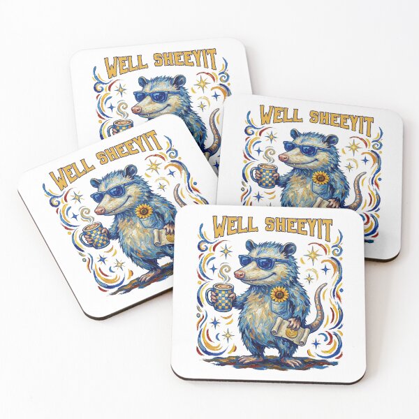 Item preview, Funny Well Sheeyit Opossum Retro  designed and sold by TeeARTHY.