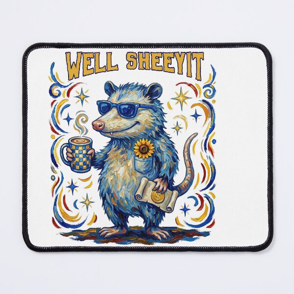 Item preview, Funny Well Sheeyit Opossum Retro  designed and sold by TeeARTHY.