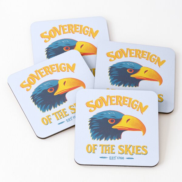 Item preview, Mod Nature Art No.8: Bold Eagle Vision – Pop Art Eagle Head designed and sold by NO BEAVER NO PUNK.