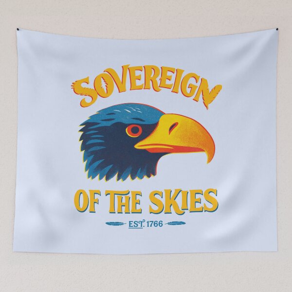 Item preview, Mod Nature Art No.8: Bold Eagle Vision – Pop Art Eagle Head designed and sold by NO BEAVER NO PUNK.