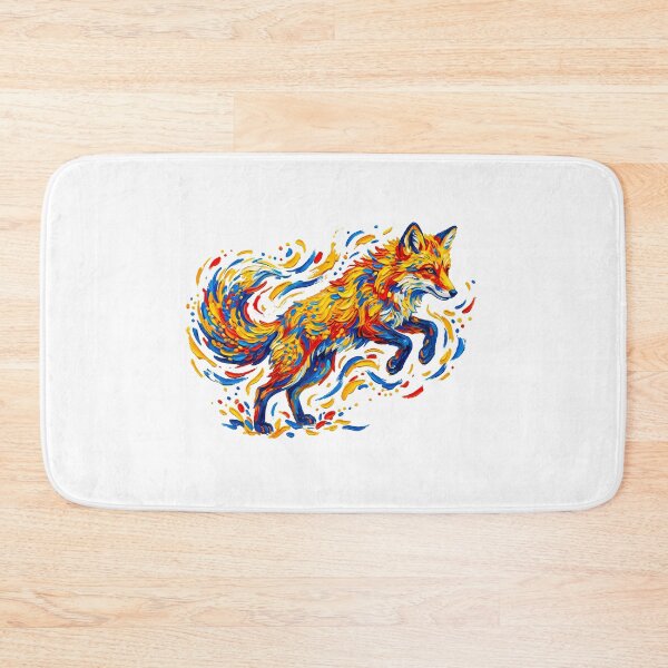 Item preview, Splash Art Leaping Fox designed and sold by TeeARTHY.