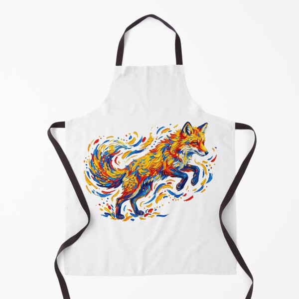 Item preview, Splash Art Leaping Fox designed and sold by TeeARTHY.