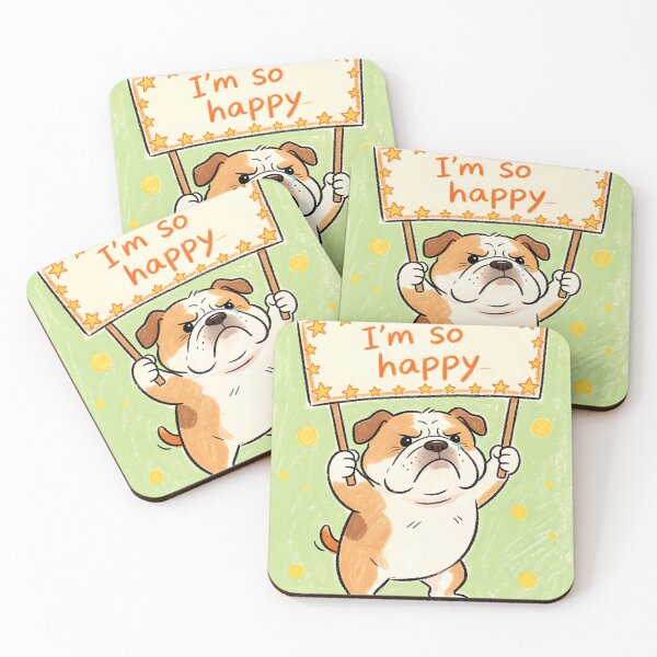 Item preview, funny dog expression with board designed and sold by UniFound.