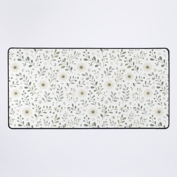 Item preview, Minimalist Botanical Seamless Pattern | Sage Green Wildflower Watercolor Design | Elegant Nature-Inspired Floral Print designed and sold by agaa-vibes-studio.