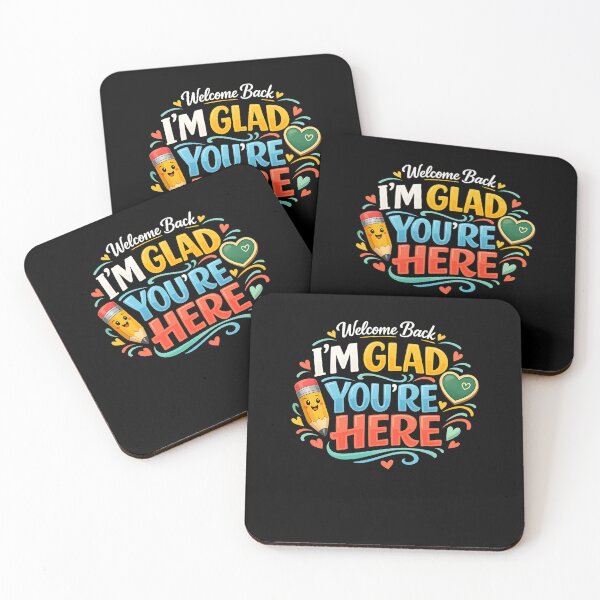 Item preview, Welcome Back I'm Glad You're Here Back to School Teacher designed and sold by clothesy7.