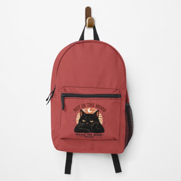 Item preview, Not In The Mood Black Cat Retro Design designed and sold by Lizavelle.