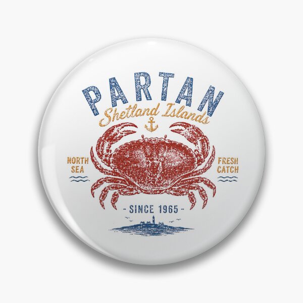 Item preview, Partan Crab of the Shetland Islands – Vintage North Sea Seafood designed and sold by NewNomads.