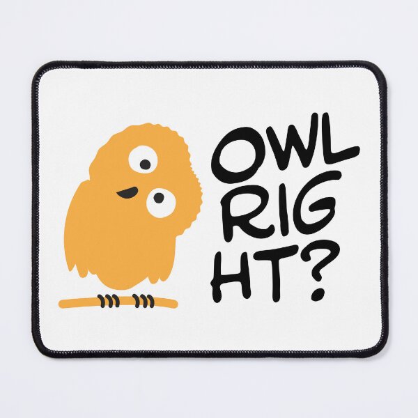 Item preview, Owlright? designed and sold by BorysMano.