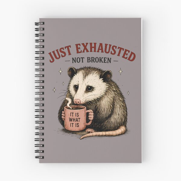 Item preview, Funny Burnout Possum Vintage Design designed and sold by Lizavelle.