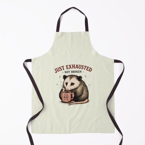 Item preview, Funny Burnout Possum Vintage Design designed and sold by Lizavelle.