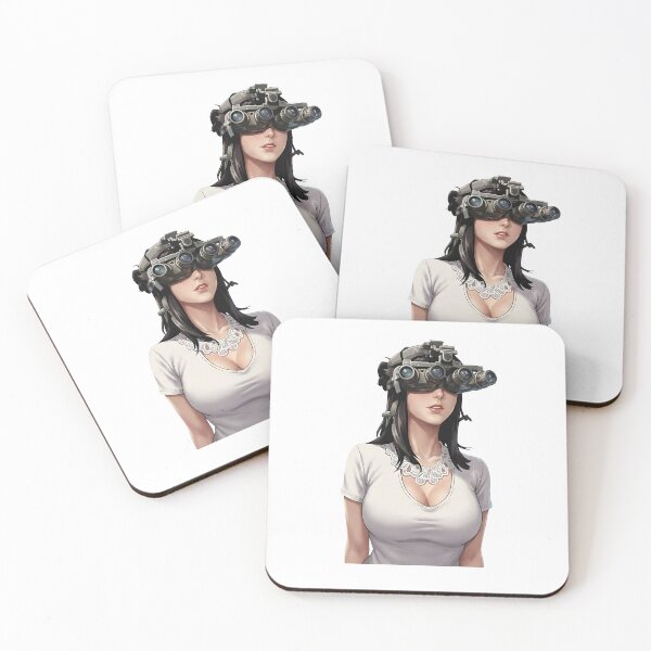 Item preview, Tactical NVG Girl - Night Operations Aesthetic designed and sold by RAWLIFEGRAPHIC.