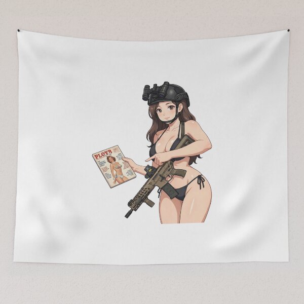 Item preview, Tactical NVG Girl - Night Operations Aesthetic designed and sold by RAWLIFEGRAPHIC.