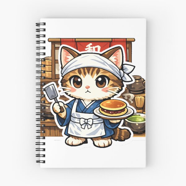 Artikelvorschau, Kawaii Wagashi Katzenaufkleber – Anime-Ästhetik eines japanischen Süßwarenladens entworfen und verkauft von kawaii animal store (in Japan).