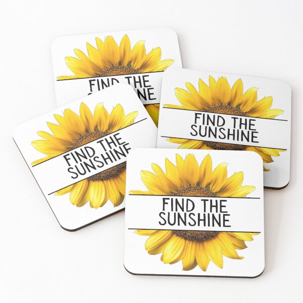 Item preview, Find the Sunshine - Sunflower Positive Affirmation designed and sold by LAJdesigns.