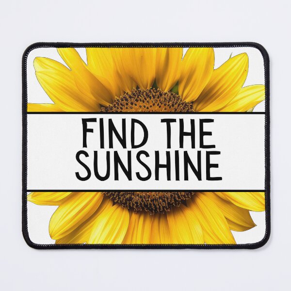 Item preview, Find the Sunshine - Sunflower Positive Affirmation designed and sold by LAJdesigns.
