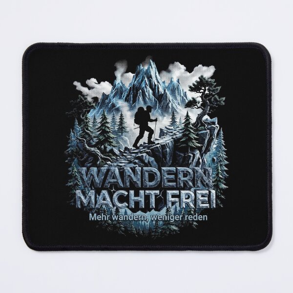 Item preview, Wandern Macht Frei Vintage Hiking Design for Mountain Lovers designed and sold by ardhigeek.