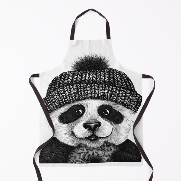 Item preview, Cute panda enjoying his doughnut designed and sold by DoodlingMissy.