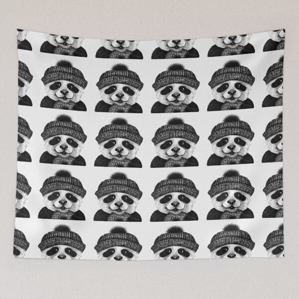 Item preview, Cute panda enjoying his doughnut designed and sold by DoodlingMissy.