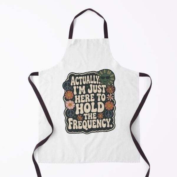 Item preview, Actually I'm Just Here to Hold The Frequency Funny Quote designed and sold by Grace-Cop.