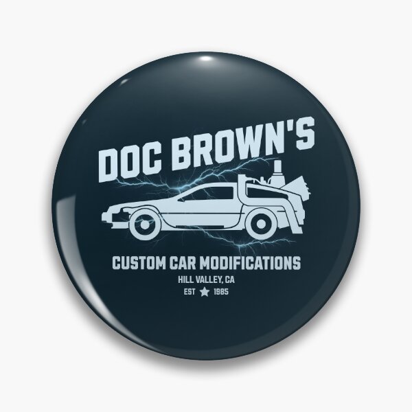 Item preview, Back to the Future Doc Brown's Car Modifications designed and sold by humnoo.