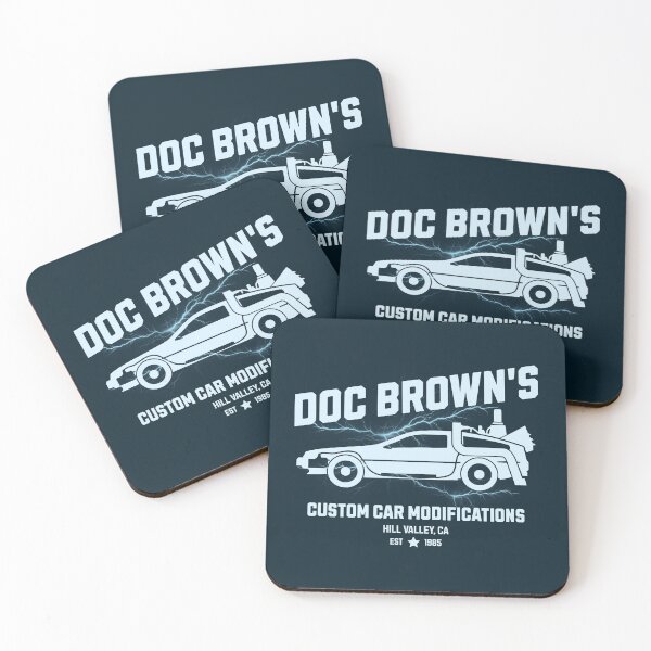 Item preview, Back to the Future Doc Brown's Car Modifications designed and sold by humnoo.