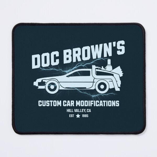 Item preview, Back to the Future Doc Brown's Car Modifications designed and sold by humnoo.