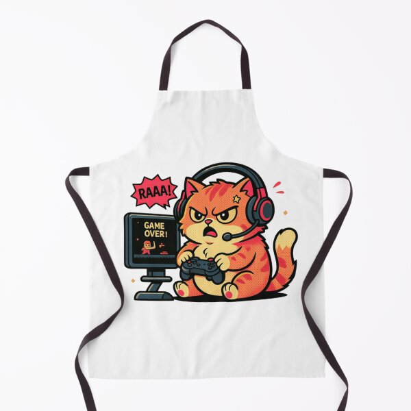 Item preview, Angry Gamer Cat designed and sold by subodh kumar.