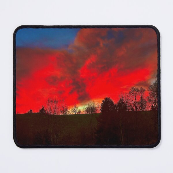 Item preview, Blood Sky at Domelandia — Virginia Sunset Photography designed and sold by VisionBazaar.