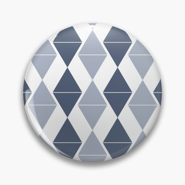 Item preview, Cadet blue, neutral blue & white diamonds designed and sold by Mint + Midnight.