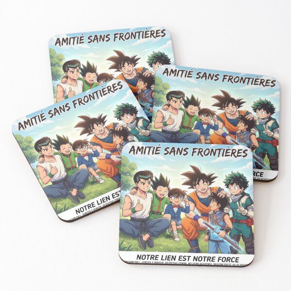 Item preview, Anime Legends Friendship Crossover designed and sold by Dearfashion.