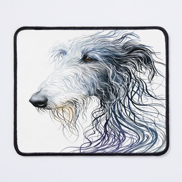Item preview, Scottish colorful deerhound designed and sold by aghnadarragh.