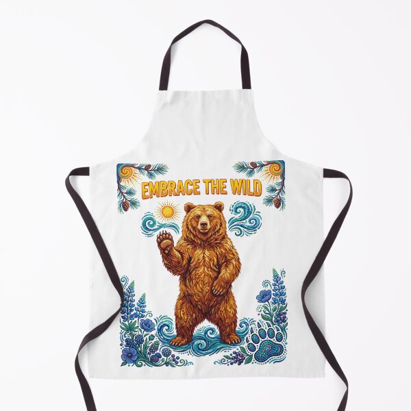 Item preview, Wild Grizzly Bear designed and sold by TeeARTHY.