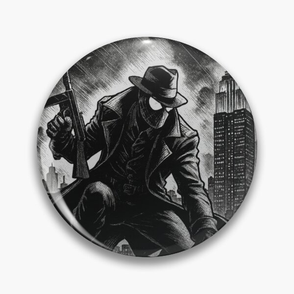 Item preview, Spider Noir Vintage Detective Superhero Graphic designed and sold by MakmurMpxgo.