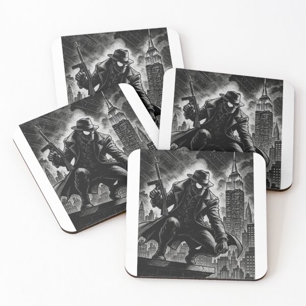 Item preview, Spider Noir Vintage Detective Superhero Graphic designed and sold by MakmurMpxgo.
