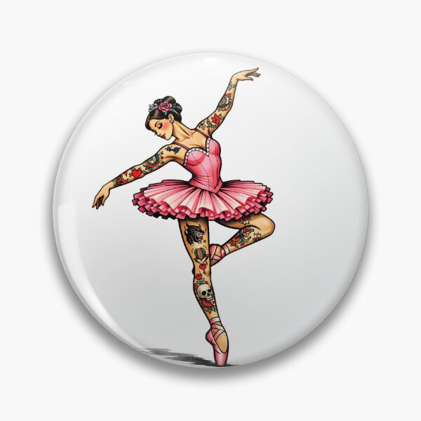 Item preview, Tattooed Ballerina  designed and sold by B3LL4-Designs.