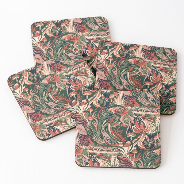 Item preview,  Forest Birds & Mushrooms designed and sold by DreamCapsules.
